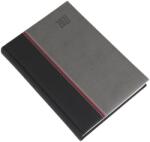 REALSYSTEM Agendă REALSYSTEM Kensington A/5, cu pagini albe, gri, pentru fiecare zi, 2027 (5321-71)