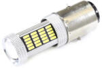 Roy Bec far LED 12V, BA20D, 4014, 112SMD, 65mm, lumina alba (ROY24655)