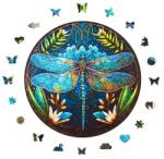 Milliwood Lejeritate - libelulă puzzle din lemn Puzzle