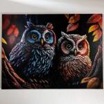 Funny Tărâmul bufnițelor puzzle din lemn Puzzle