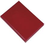 REALSYSTEM Agendă REALSYSTEM Standard B/5, cu pagini albe și coperta de culoare bordó, 2027 (5621-09)