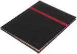 REALSYSTEM Agendă REALSYSTEM Business A/4S, cu pagini galbene săptămânale, margini cu grafică personalizată, tipărită cu cerneală neagră, 2027 (5214-01)
