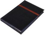 REALSYSTEM Agendă REALSYSTEM Business B/5, cu pagini galbene zilnice, margini cu grafică personalizată, tipărită în albastru, 2027 (5624-04)