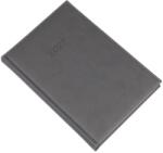 REALSYSTEM Agendă REALSYSTEM Bolero B/5, pagini galbene, coperți gri, 2027 (5622-43)