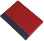 REALSYSTEM Agendă REALSYSTEM Linett A/5, cu pagini albe, albastru-roșu, 2027 (5321-35)