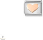 NOMINATION "9K Rosé szív" charm - 430104-37