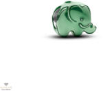 Pandora mini zöld Elefánt charm - 794901C01