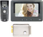 PNI DF930 video intercom package with 1 monitor, 7 inch LCD screen, 800x480 and PNI H1073A electromagnetic Yala (PNI-DF930-Y1)