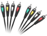 Cabletech Cablu 4RCA-4RCA 1m Eco-Line Cabletech (KPO4003-1.0) - vexio