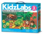 4M Mega Laborator de Robotica KidzLabs - 3 roboti (4M-01732)