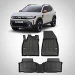 FroGum Set Covorașe Auto Premium Tip Taviță Adâncă pentru Dacia Duster 3 1.0 ECO-G 100 (PYM/PYN, 2023-prezent) - ProLine 3D, 4 Piese (FRG3D420830-DUSTER3-ECOG)