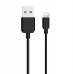  Adatkábel, Usams, Ut, USB, Lightning, Apple kompatibilis, fekete, 31/32C, 100cm