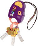 Bam Bam Toys Chei de mașină FunKeys B-Toys cu sunete și lumină, mov, de la 6 luni (BTBX1200Z)