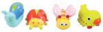 Ludi Jucării de baie Animăluțe din pajiște Nature Water Spray Toys Ludi de stropit, 4 bucăți, de la 10 luni (LU2220)