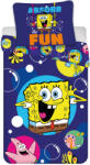  SpongyaBob Fun gyerek, ovis ágyneműhuzat 100×135cm, 40×60 cm (BRM019515) - aprotalpak
