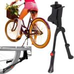 Fit4Med Kerékpáremelő láb, Állítható, Acél, Fekete, Könnyű összeszerelés, Csúszásgátló tartozékok, Maximális magasság 39 cm, Súly 720 g (1165)