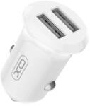 XO CC67 Autós töltő 2xUSB 12W fehér (CC67)