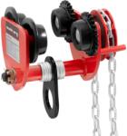 Steinberg Systems Cărucior pentru grinzi - 1.000 kg - gama de flanșe 70-110 mm - cu lanț SBS-RT-1000C (SBS-RT-1000C)