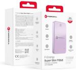Forcell F-Energy SuperSlim F10K8 MagSafe 15W külső akkumulátor / powerbank (Lila) - 10000 mAh