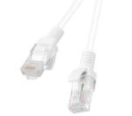 Lanberg Patchcord Lanberg PCU5-10CC-0200-W, Cat5e, U/UTP, 2m, White (PCU5-10CC-0200-W)