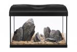 Diversa Acvariu STARTUP 40 LED DREPT NEGRU + Storm Hour River Kit