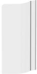 RAVAK ARC paravan cadă 81 cm o piesă crom luciu/sticlă transparentă 7Q7P0CR0Y1 (7Q7P0CR0Y1)