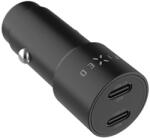 FIXED Autós töltő 2xUSB-C 65W fekete FIXCC65-CC-BK (FIXCC65-CC-BK)