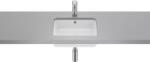 Roca Lavoar Roca, Gama The Gap, rectangular, montare sub blat, 400x350x160, cu preaplin, set fixare inclus, portelan, alb (A3270YE000) Chiuveta