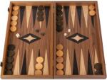 Manopoulos Set de șah, table și dame Manopoulos - Nuc, 30 x 17 cm (TS3K)
