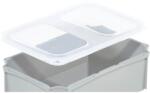 Eurobox-System Eurobox-rendszer Tauro 1/4-es betétdoboz hosszirányú a 60 cm x 40 cm-es (281809B-000)