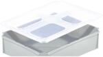 Eurobox-System Eurobox-rendszer Tauro dobozfedél 1/2-es keresztirányú betétdobozokhoz átlátszó (35280-000)