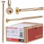Koelner Surub Dulgherie Koelner, 6 x 140 mm, pentru Lemn, Zincat, 50 Bucati (ZLN-TS-6140)