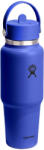 Hydro Flask 32 OZ Wide Flex Straw Travel Bottle Capri Blue Hőtartó kulacs
