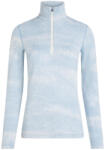 Icebreaker Merino 260 Oasis Vertex LS Half Zip Chillwave Snow/Zincblue/J Női póló M