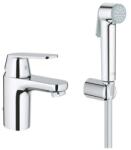GROHE Eurosmart Cosmopolitan egykaros mosdócsaptelep 1/2" S-es, + zuhanygarnitúra króm (GR-23125000)