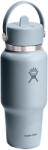 Hydro Flask 24 OZ Wide Flex Straw Travel Bottle Shale Gray Hőtartó kulacs