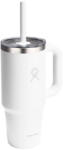 Hydro Flask Cană termo 24 OZ Travel Tumbler Clear Lid White