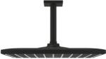 GROHE Set para de dus fixa, cu brat 142 mm, negru - Phantom Black, Grohe Rainshower Mono 310 Cube 26566KF0 26566KF0 (26566KF0)