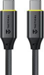 Tactical FAST ROPE ARAMID 2.0 FONOTT SZÖVET USB-C/USB-C GYORSTÖLTŐ ADATKÁBEL 100W 10Gbps 1m FEKETE (8596311292316) - mediaplaza