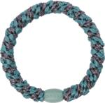 KKNEKKI " TEAL STEEL GREY GLITTER STRIPE" hajgiumi 9327 (9327)