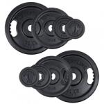 inSPORTline Set Greutati Fier inSPORTline Castblack 2 - 20 kg/50 mm (CASTBLACK-OL-20) - sport-mag