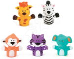 Ludi Újjbábok Állatok a dzsungelből Finger Puppets Savannah Ludi 5 újjbáb 10 hó-tól (LU30074)
