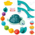 Ludi Veľká sada hračiek do vane Korytnačka Set Bath Toys Ludi s aktivitami 16 dielov od 10 mes LU40090 (LU40090)