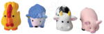 Ludi Fürdőjátékok Állatok a farmról Farm Water Spray Toys Ludi vízspriccelő 4 drb 10 hó-tól (LU2222)