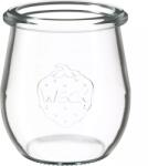 Weck befőttesüveg fedél nélkül 200 ml (peremig 220 ml), 12 db-os készlet, tulipán alakú