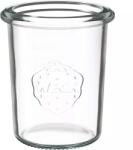 Weck Kúpos befőttesüveg fedél nélkül 160 ml, 12 darabos készlet