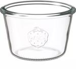 Weck Borcan pentru conserve fără capac 370 ml, set de 6 buc. , conic