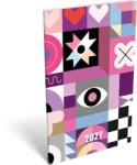 Lizzy Card Zsebnaptár 2027 heti A/6 LIZZYCALENDAR tűzött SuperB
