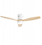 Extralink Nature Flow 52 Smart WiFi mennyezeti ventilátor fából készült lapátokkal, alkalmazásvezérléssel, 132 cm (EX.99441)
