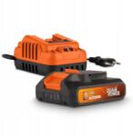 Powerplus Varo Kettős Power akkumulátor és töltő készlet (POWDP90620)